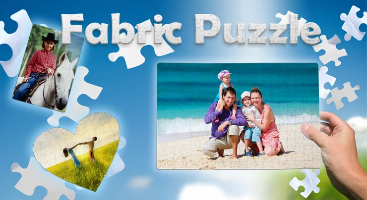 sublimation fabric puzzle