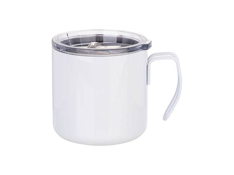 Sublimation 12oz/350ml Stainless Steel Coffee Cup (White) MOQ: 2000pcs ...
