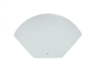 Sublimation Fan-Shaped Glass Frame