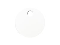 Sublimation Blanks Hardboard Name Tag (φ6.5*0.3cm,RND Shape)