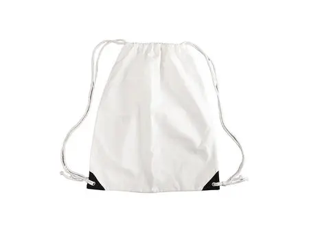 Sublimation Drawstring Backpack White