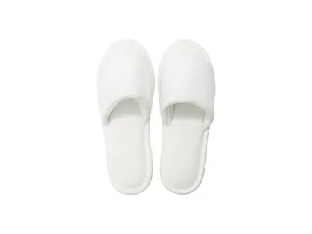 Sublimation Adult Fuzzy Slippers  (Full White, 36-37#)