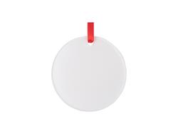Sublimation Blank Acrylic Ornament (Circle, Φ7.6*0.4cm)