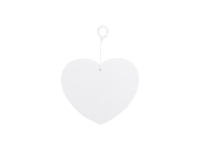 Sublimation PET Ornament (Heart Shape, 8.9*7.6cm)