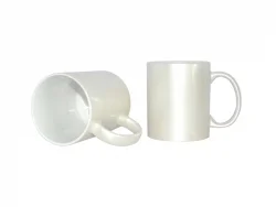 Sublimation 11oz Sparkling Mug(Pearl White)