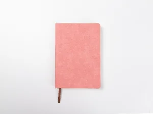 A5 PU Leather Notebook for Sublimation, DTF, Heat Transfer( 14.5*21cm, Pink)