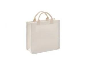 Sublimation Blanks Linen Shopping Bag (27*25*12cm)