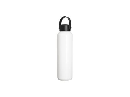 Botella delgada de aluminio de 26 oz / 800 ml con tapa portátil negra (blanca)Cantidad mínima: 2000uds