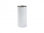 16oz/470ml Sublimation Blanks Stainless Steel Slim Can Cooler(White)