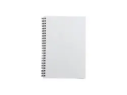 Caderno espiral A4 com tampa em PET