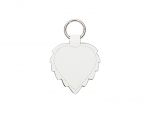 Sublimation Blanks PU Handbag Magnetic Hat Clip(7.3*10.8cm,leaf shape)