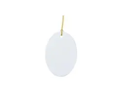 Adorno Plástico Ovalado (5.6*7.8cm)