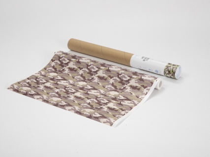 Hydro Sublimation Transfer Paper Roll(Green Camouflage, 38*1220cm/ 15in x 40ft)