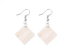 Pendientes Concha Diamantes (19*19mm)