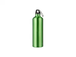 Sublimation 750ml Aluminum Water Bottle - Green