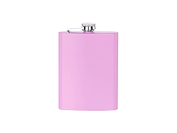 Frasco Inox 8oz/240m (Rosa Mate)