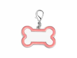 Sublimation Dog Tag (Pink Edge, 3*4.5cm)