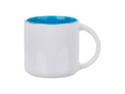 Sublimation 14oz Two-Tone Color Mug (Light Blue)