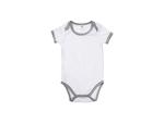 Baby Onesie Short Sleeve XXL(Gray Edge,18-24M)