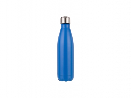 Sublimation 17oz/500ml Stainless Steel Cola Bottle (Matt Dark Blue)