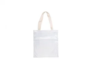 Sublimation Glitter Tote Bag(34*37cm, White)