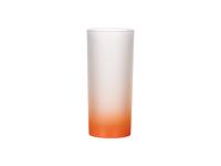 10oz Sublimation Glass Mug (Gradient Color Orange)