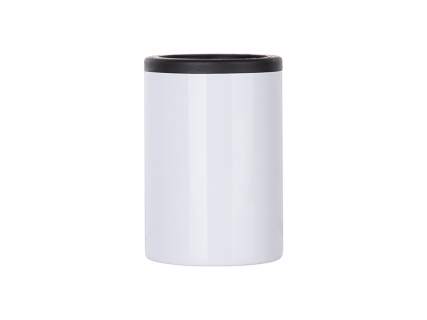 12oz/360ml Sublimation Stainless Steel Skinny Can Cooler (White)