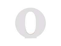 Sublimation Blanks O MDF Ornament