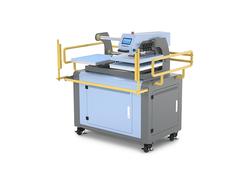 Prensa Térmica de Estação Dupla OtterPro Air Press Slide Pro (40 x 50 cm, Azul Claro)