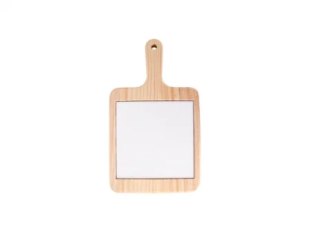 Sublimation Blanks Square Cheese Board w/o Ceramic Tile(18*31cm)