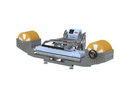 OtterPro Lanyard Heat Press w/ Feeding Device(9.8"*39.3"/25*100cm, Light Blue)