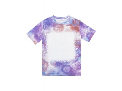 Lavender Bleached Mist Cotton Feeling T-shirt for Sublimation Printing