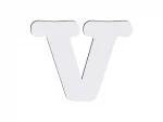 Sublimation HB Letters -V (10*10cm)