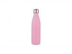 Sublimation 17oz/500ml Stainless Steel Cola Bottle (Matt Pink)