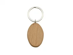 UV Printing Wooden Key Chain(Oval)