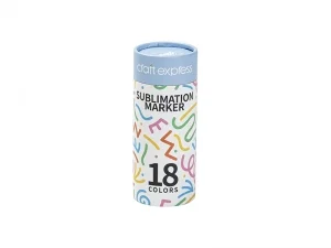 Craft Express Joy Sublimation Markers (18 Colors)