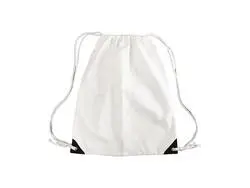 Mochila com Cordão Branco (41 x 49 cm)