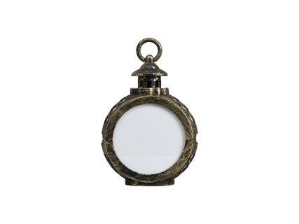Sublimation Christmas LED Lanterns with PET Flim (Bronze,9*13.5*5cm)