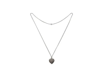 Sublimation Blanks Heart Shape Keepsakes Necklace