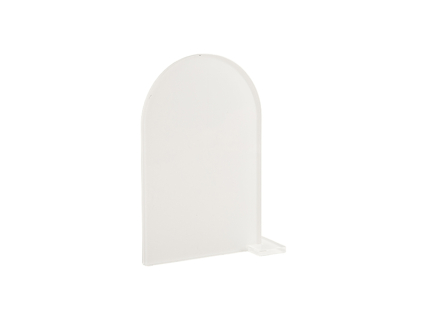 Sublimation Acrylic Wedding Table Numbers with Stand (10*15*0.4cm, High Arch Shape)