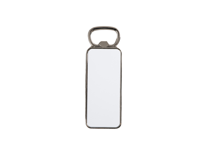 Sublimation Metal Bottle Opener Fridge Magnet (3.5*10cm, Rectangular)