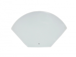 Quadro Cristal Forma de Leque