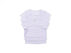 Camiseta Bebé Talla M (Blanco,12-18M)