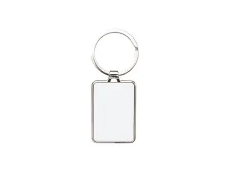 Sublimation Blank Key Chain (Round Corner Rect, 3*4.8cm)