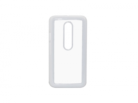 Carcasa Motorola Moto Z con inserción (Plástico, Blanco)