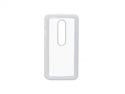Carcasa Motorola Moto Z con inserción (Plástico, Blanco)