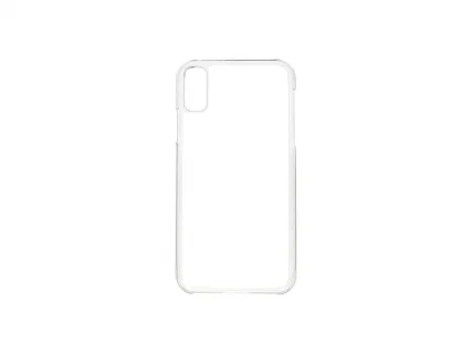 Sublimation iPhone XS Max Cover (Plastic, Clear)