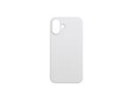 Sublimation iPhone 16 Plus Cover w/ insert (Rubber, White)