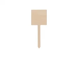 Estaca de Jardim Madeira compensada (Quadrado,7*17.5cm)