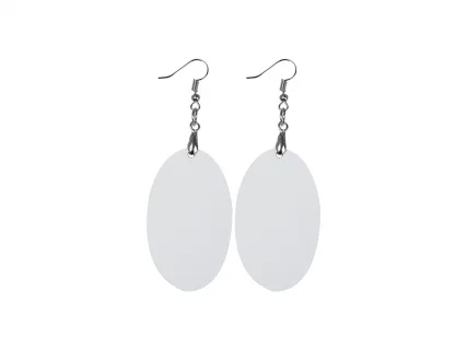 Sublimation Hardboard Earring (Oval)